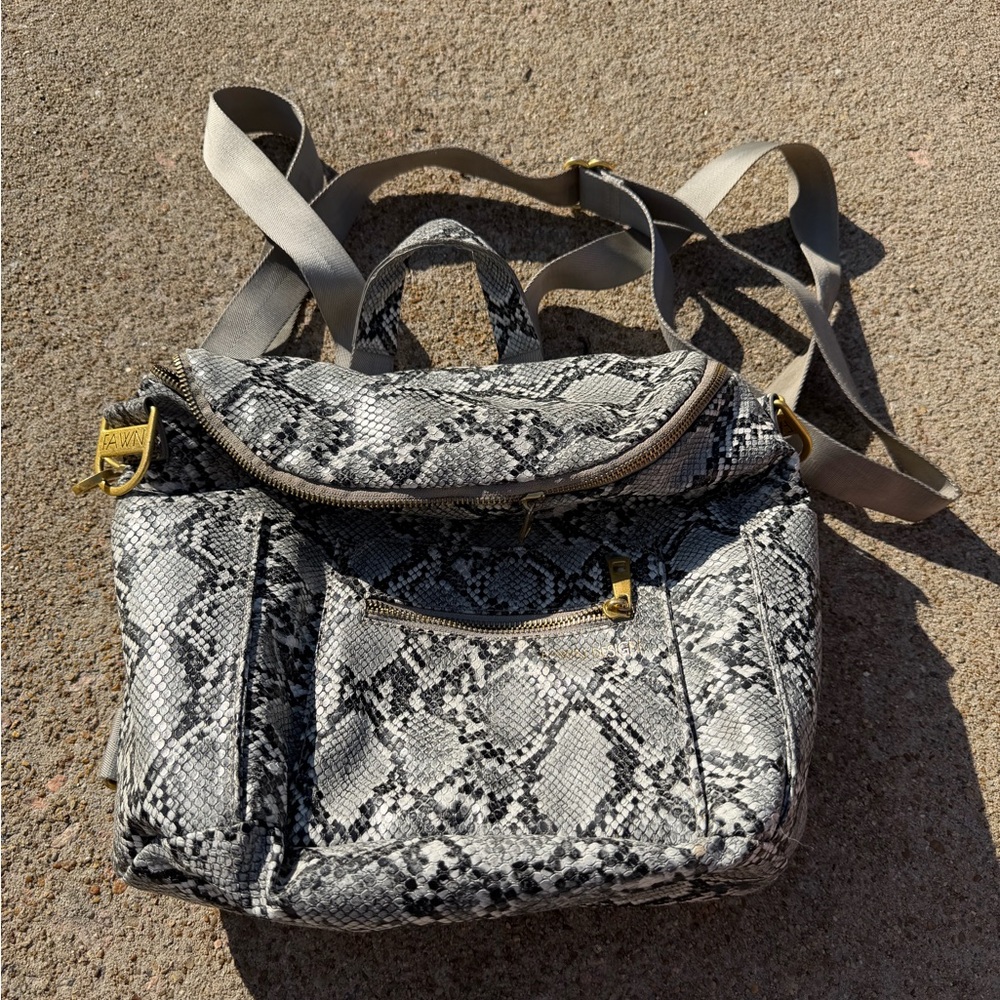 FAWN Design snakeskin backpack - image 1